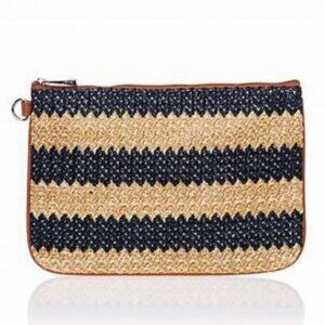 Thirty One Rubie Mini *Navy Striped Straw*